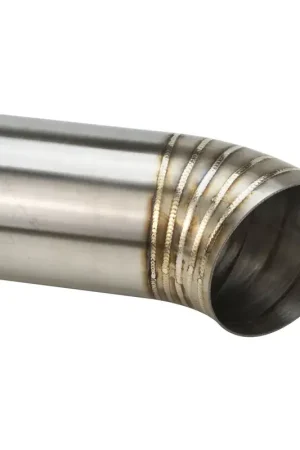 Proflow Pie Cut Welded 304 Stainless Steel Turbo Dump Pipe Tip 2.5in 45 Degree Angle 120mm Leg Length Best Choice