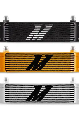 Best Price Mishimoto Universal 10-Row Oil Cooler, -8AN - Black