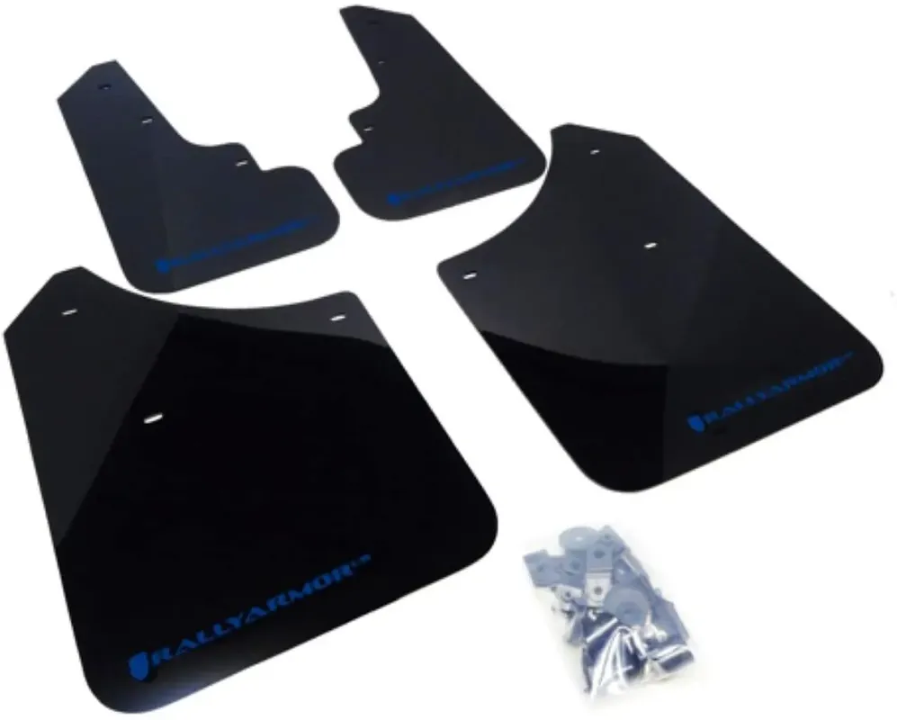 Direct From Factory Rally Armor UR Rally Mud Flap (Forester 03-07) Black/Grey Logo