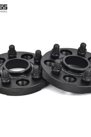 Get Yours BONOSS Forged Active Cooling Hubcentric Wheel Spacers AL7075-T6 15mm+20mm & Forged 7075-T6 Aluminum Lug Nuts for Tesla Model 3 / Performance 2018+