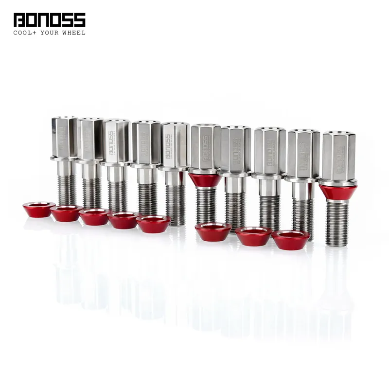 BONOSS Forged Mercedes-Benz Titanium Locking Wheel Bolts for GLS-Class/ AMG GLS400/ 450/ 500/ 550/ GLS 63 (X166) New Arrival