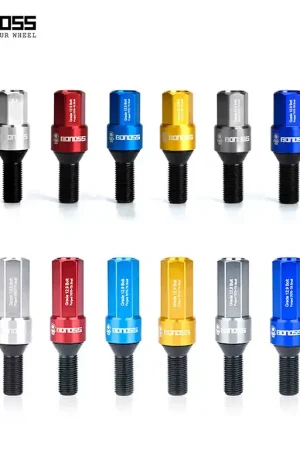 BONOSS Forged Grade 12.9 Shell Type Wheel Lock & Bolt Kit (20+4) For Lamborghini Aventador/ Centenario/ Gallardo/ Murcielago/ Reventon/ Urus Today Only