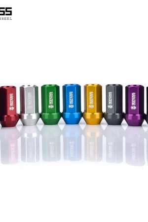 BONOSS Forged 7075-T6 Aluminum Wheel Lug Nuts M12x1.25 for Lada Niva / 4×4 / 4×4 Urban / Vesta Sport Fan Favorite
