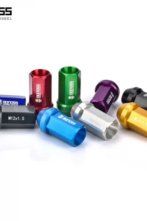 Bargain BONOSS Forged 7075-T6 Aluminum M12x1.5 / M14x1.5 Wheel Lug Nuts for Acura NSX / MDX / Integra / TLX / RDX / RSX Aftermarket wheels