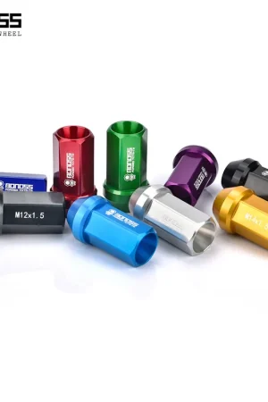 BONOSS Forged 7075-T6 Aluminum Wheel Lug Nuts for Holden Commodore/ Ute/ Spark/ Caprice/ Malibu/ Suburban and More Genuine